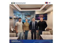 ТЭГҮ ХОТЫН БИЗНЕС ЭРХЛЭГЧ ИРГЭДИЙН АЖЛЫН БАЙРААР ЗОЧИЛЖ, САНАЛ СОЛИЛЦЛОО.