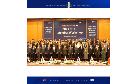 NEAR-Н ГИШҮҮН ОРНУУДЫН УУЛЗАЛТАД МОНГОЛ УЛСААС 15 АЙМГИЙН 30 ТӨЛӨӨЛӨГЧ ОРОЛЦЛОО.